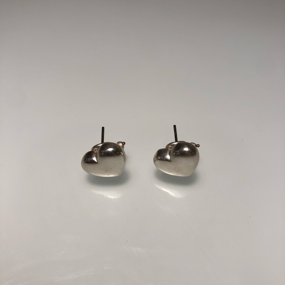 Vintage Sterling Silver French Clip Earrings